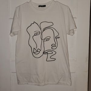Two Faced screen tee